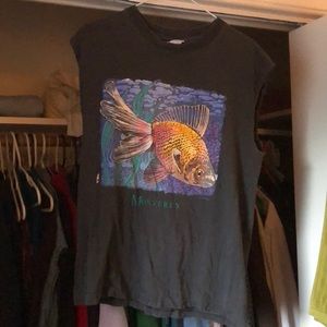 Vintage fish tee